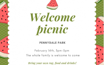 Come along to our welcome picnic